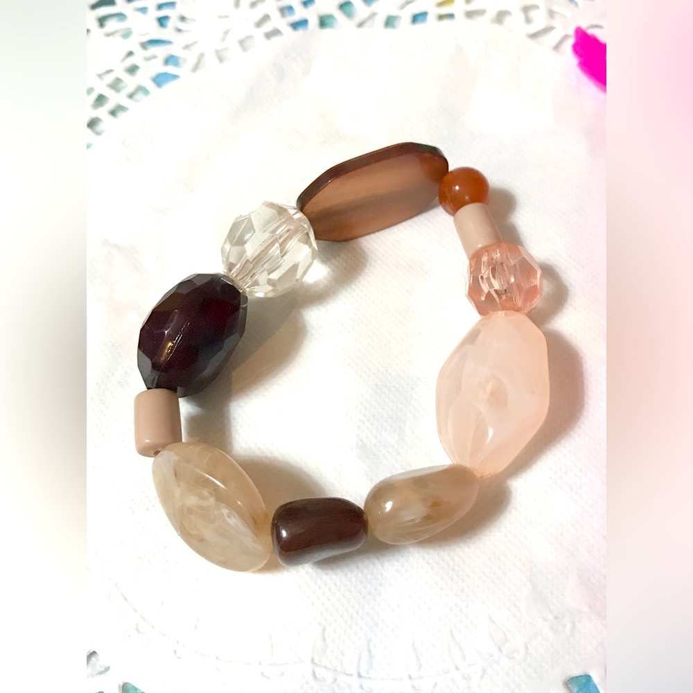 Brown Beaded Bracelet